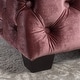 preview thumbnail 3 of 42, Jaymee Modern Glam Button Tufted Velvet Ottoman by Christopher Knight Home