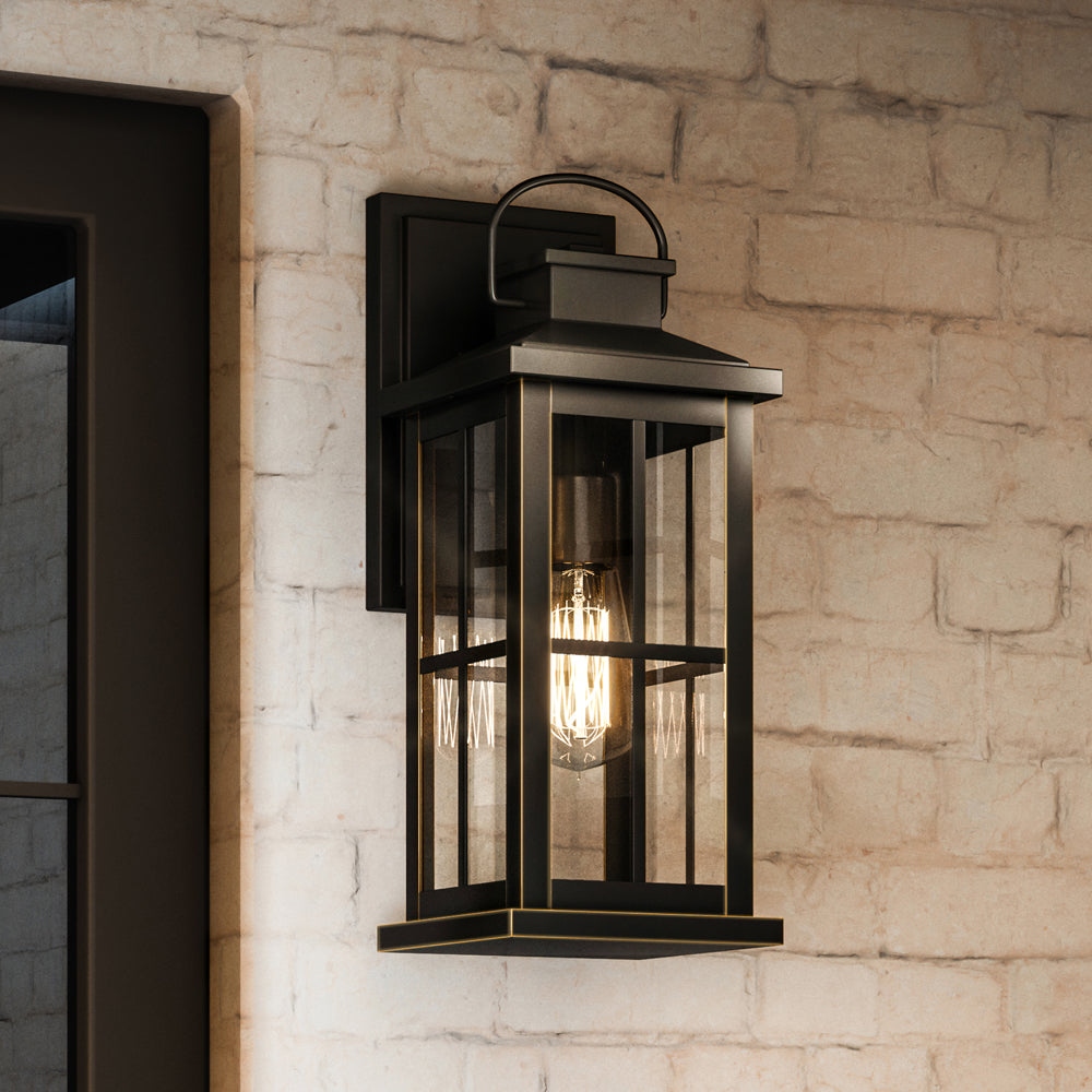 Luxury Transitional Outdoor Wall Sconce, 18