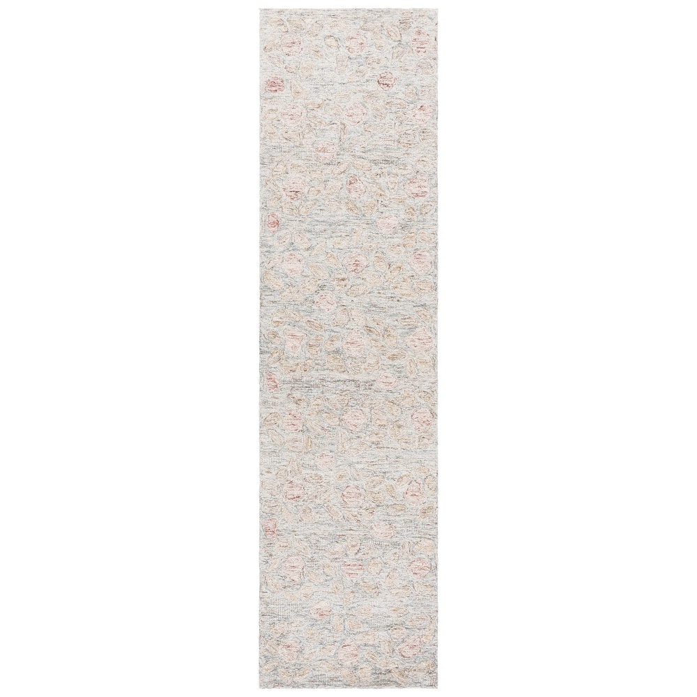 SAFAVIEH Handmade Ebony Shizue Wool Rug