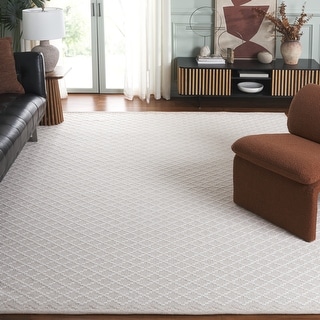 SAFAVIEH Hand-Woven Vermont Gunnþorunn Transitional Wool Rug