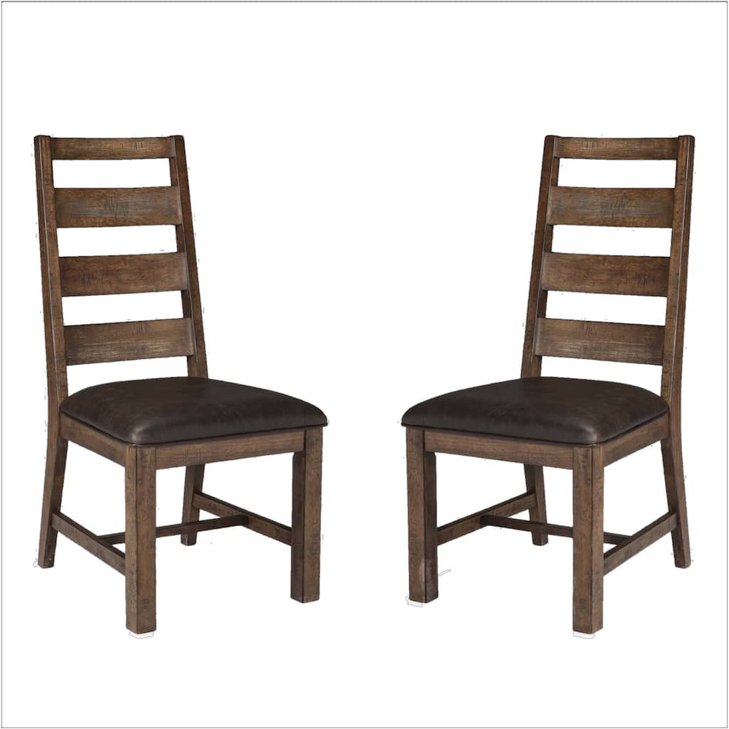 Taos Canyon Brown Rustic Dining Chair (Set of 2)