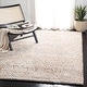 preview thumbnail 1 of 11, SAFAVIEH Handmade Aspen Shag Ashton Solid Wool Rug 10' x 14' - White/Beige