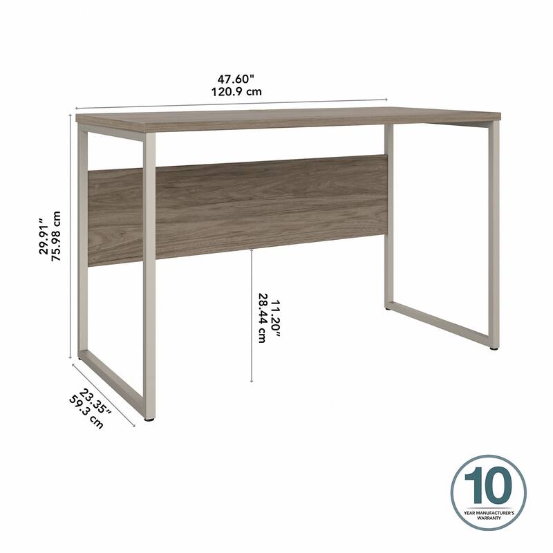 Hybrid 48W x 24D Computer Table Desk by Bush Business Furniture