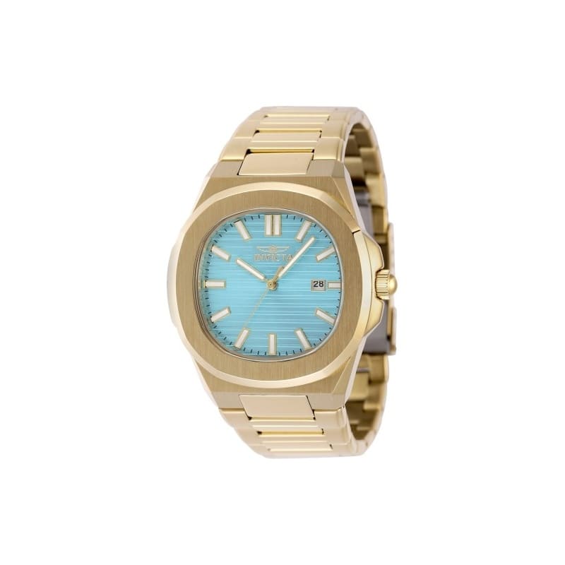 Invicta Men's 48517 Speedway Quartz 3 Hand Light Blue Dial Watch