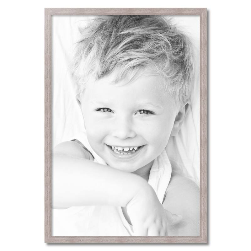 ArtToFrames Metro Modern 27x40 Inch Picture Frame, 1.25 Inch MDF Poster Frame Available in Multiple Colors (FRBW26-27x40)