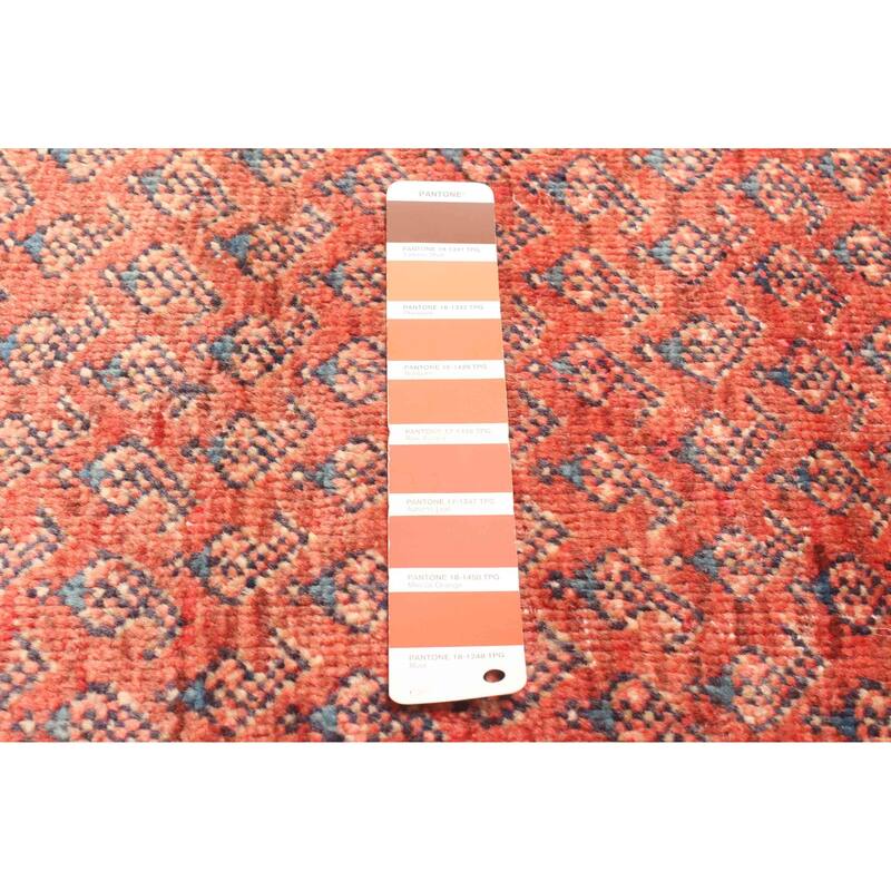 ECARPETGALLERY Hand-knotted Andelz Copper Wool Rug - 2'6 x 9'9