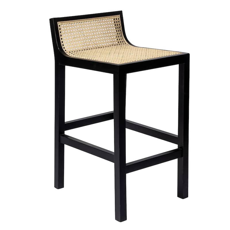 Sherry Counter Height Stool with Natural Cane