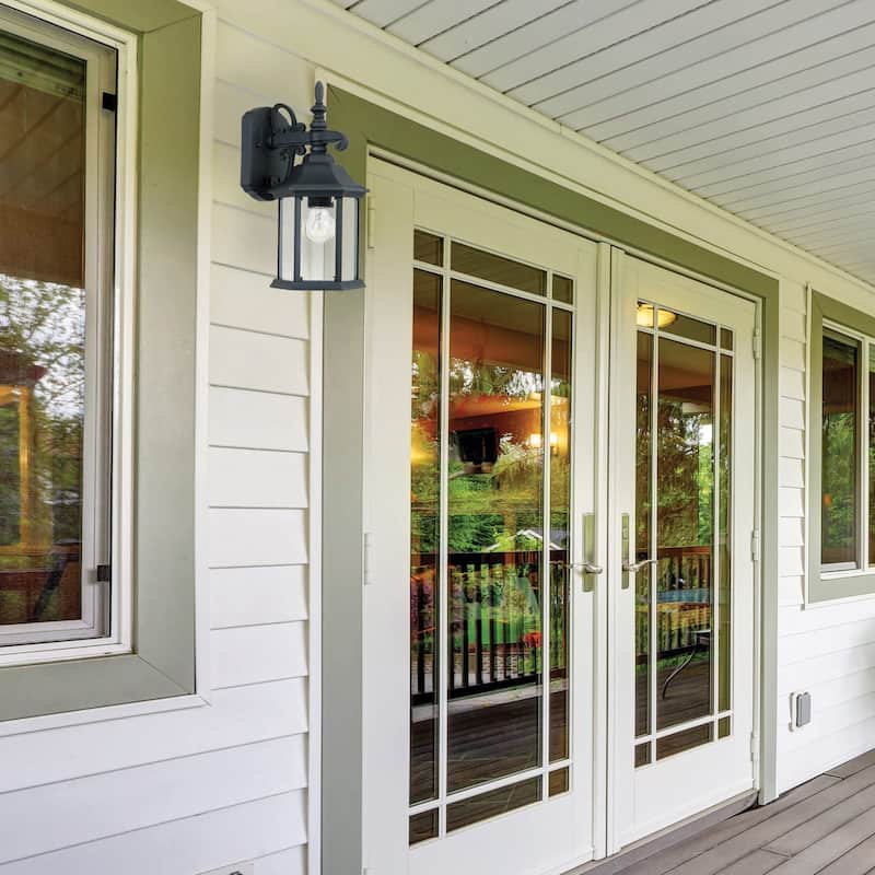 Devonshire 6" Wall Lantern - Black