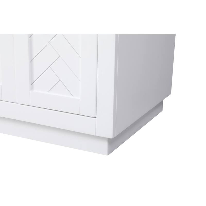 Elegant Lighting VF29024 Chase 24" Free Standing Single Basin Vanity
