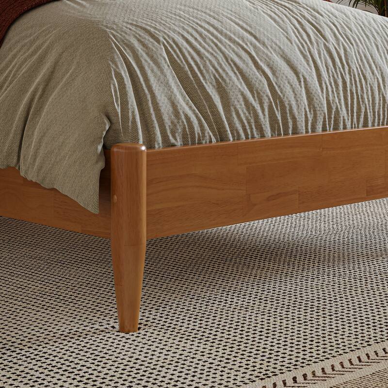 Pasadena Solid Wood Low Profile Platform Bed