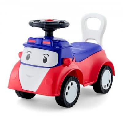 Kids Ride-On Toy with Music and Storage, 55 lbs Capacity - 24.4 x 10.8 x 15.6 in