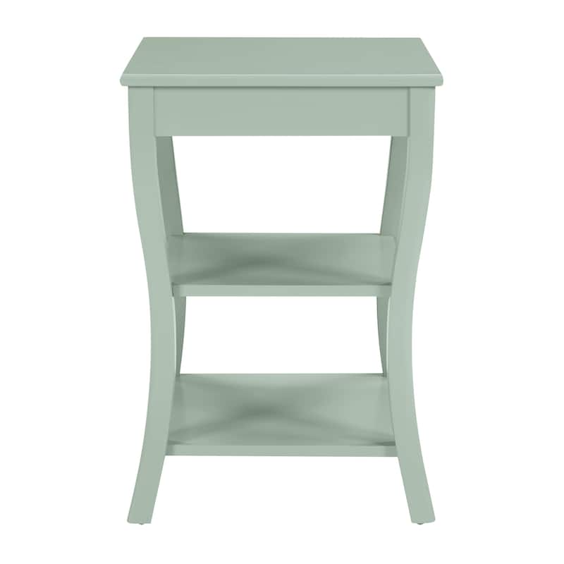 Golden Side Square Table