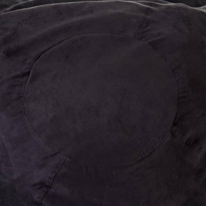 Comfortable High-Density Foam Bean Bag Chair for Kids and Adults, with Removable Microsuede Cover