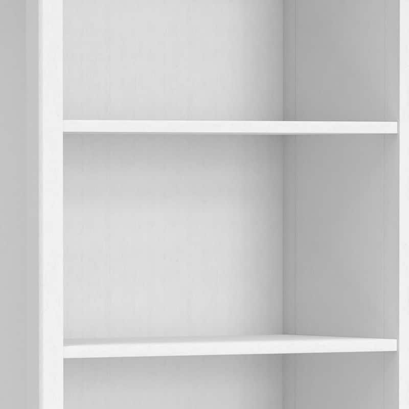 WYNDENHALL Halifax 30" Wide Solid Wood Transitional 5 Shelf Bookcase - 30"w x 14"d x 70" h