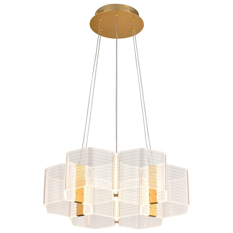 Nuvo Lighting 62/2403 Kenzo 21" Wide LED Chandelier