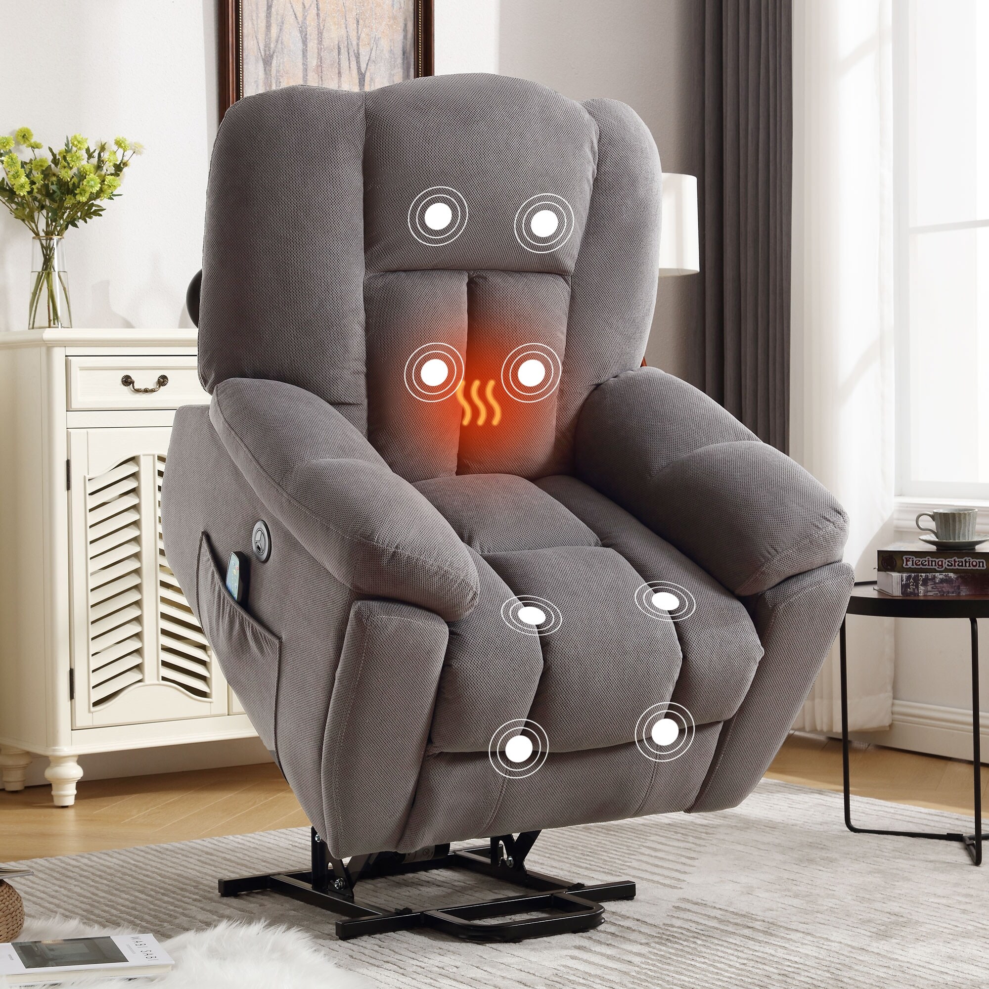 Recliner chair with massage function 2025