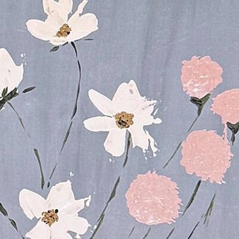 HomeRoots Set Of Two Garden Party Distressed White Framed Wall Art