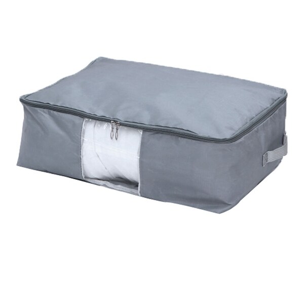 Shop Home Bedroom Zippered Clothes Pillow Quilt Storage ...