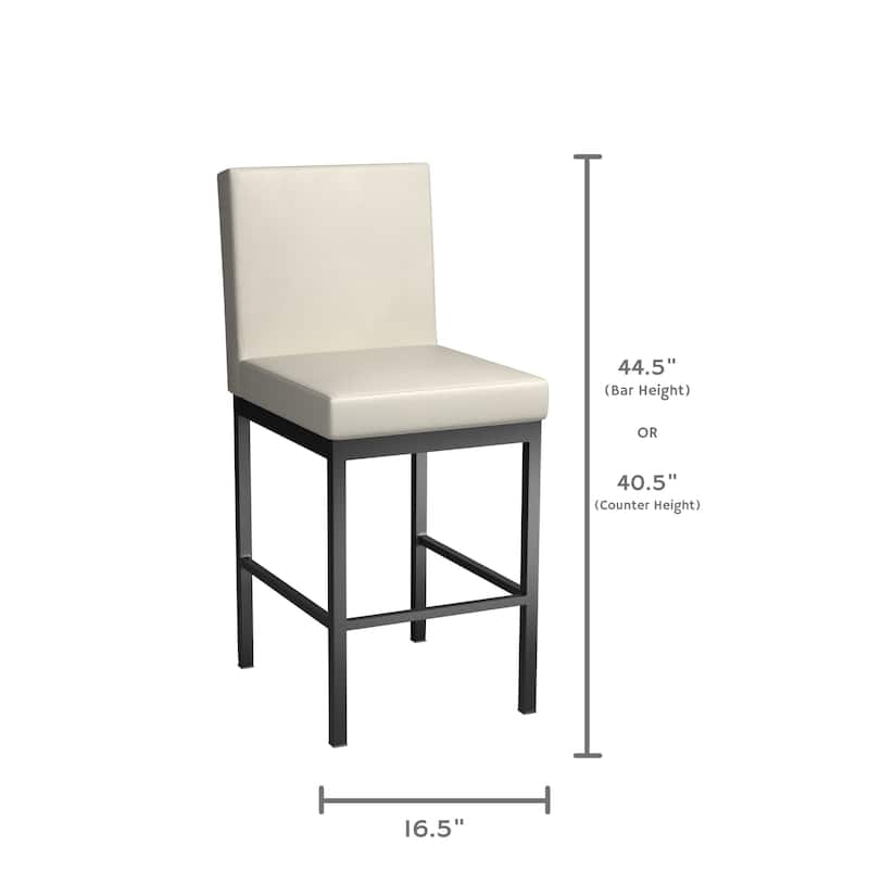 Tempo Furniture Auburn Stationary 26" Counterstool/30" Barstool by Furnish Theory
