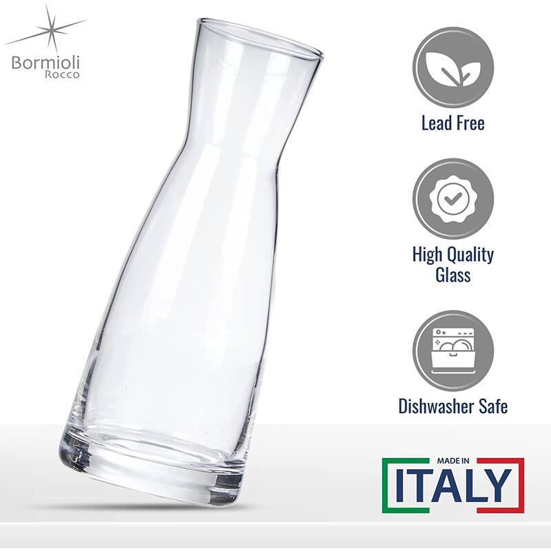Bormioli Rocco Ypsilon Carafe with Cork Top Set