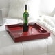 preview thumbnail 21 of 25, Convenience Concepts Palm Beach Tray Red