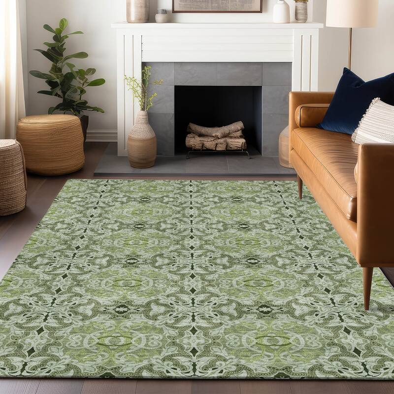 Premium Washable Super Soft Traditional Gladiator Mayfield Rug