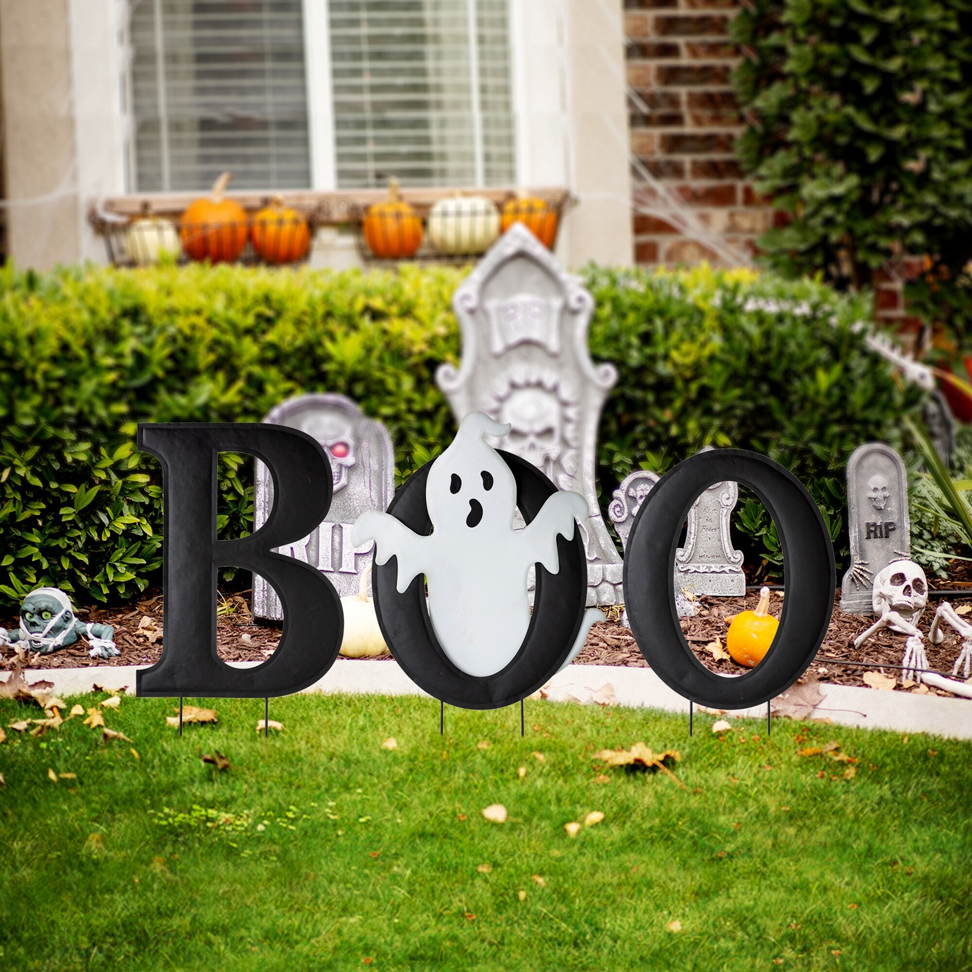 Glitzhome Halloween Yard Stake or Standing Decor or Hanging Decor - On Sale  - Overstock - 31491863