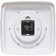 preview thumbnail 12 of 146, Infinity Instruments Retro 9.25-inch Square Wall Clock - 9.25 x 1.875 x 9.5