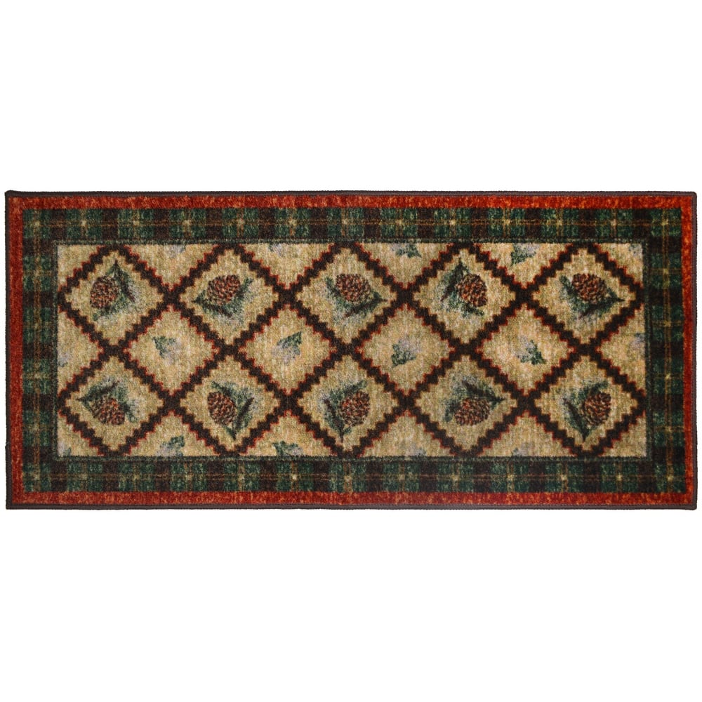 Cozy Cabin Pleasant Pine Accent Rug
