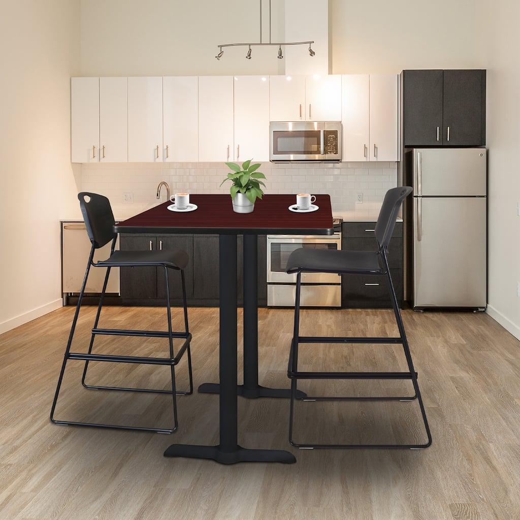 66" x 24" Training Table- Mahogany