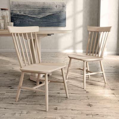 Furniture of America Zailen Mid-Century Modern Dining Chairs (Set of 2)