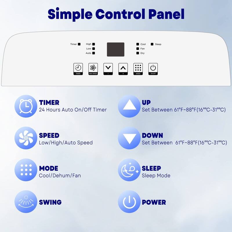 10000 BTU Portable Air Conditioner