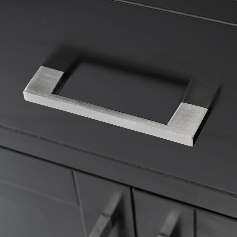 30-Inch Bathroom Vanity with Ceramic Sink and Ample Storage