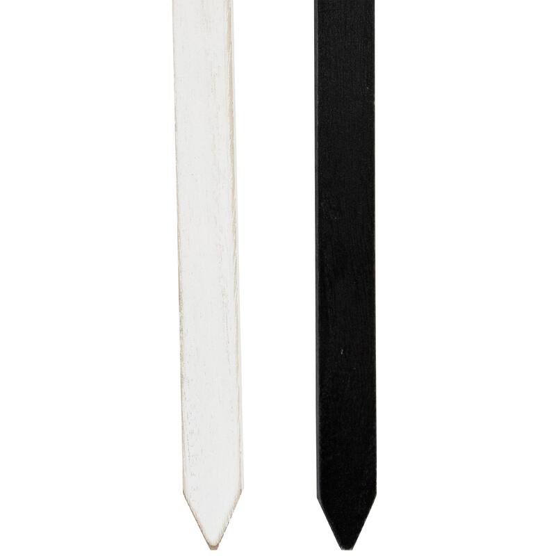 Bee Gnomes Wooden Garden Stakes - 24" - Set of 2
