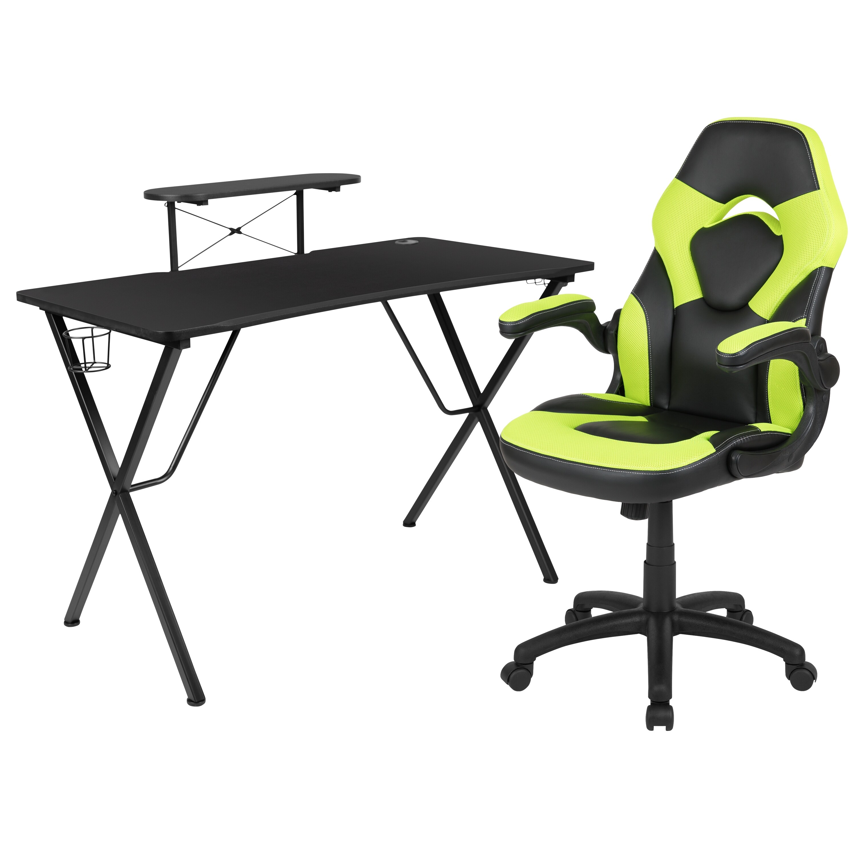 Gaming Chair plus Gaming Desk BUNDLE
