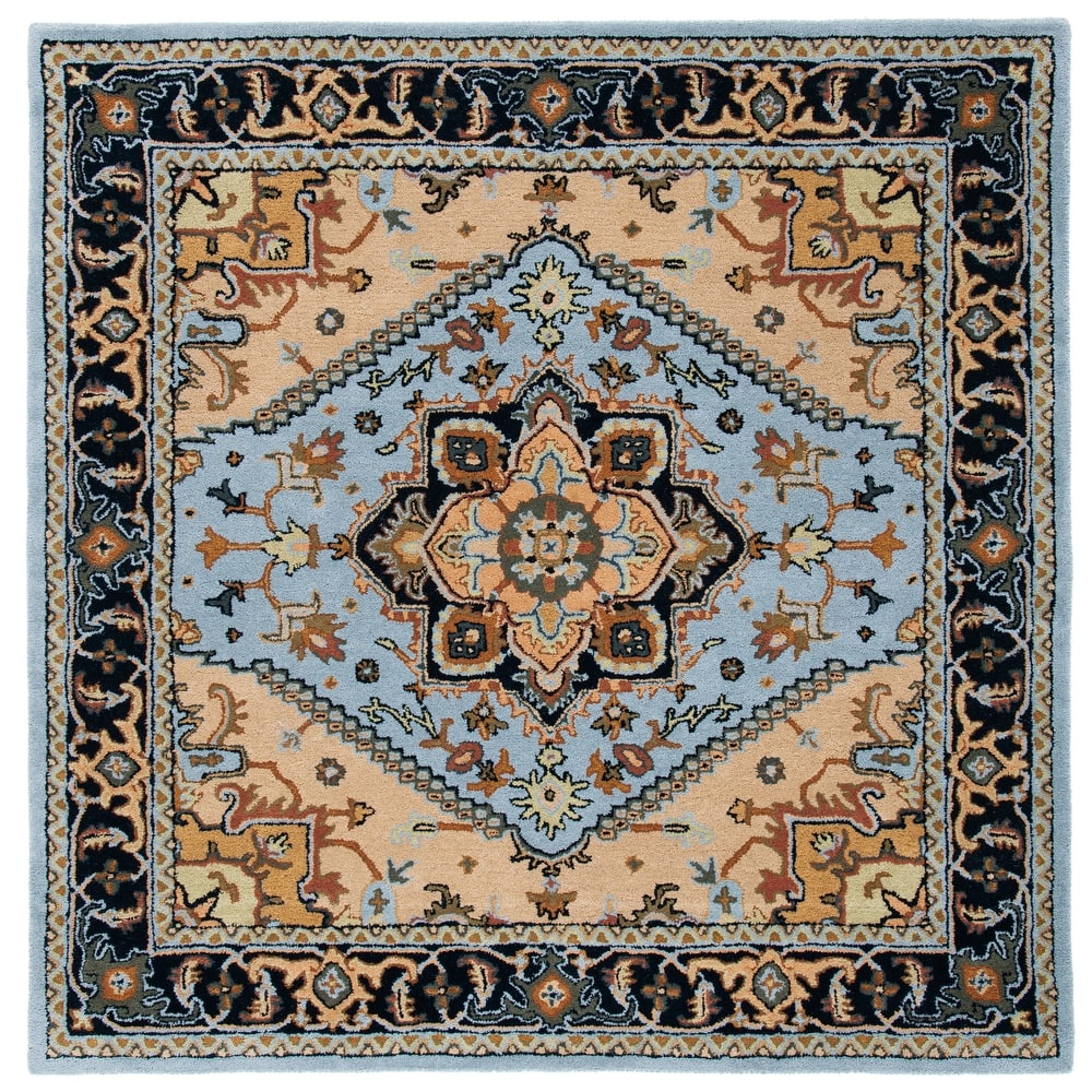 SAFAVIEH Handmade Heritage Carrol Traditional Oriental Wool Rug