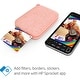 preview thumbnail 13 of 19, HP Sprocket Portable 2x3" Instant Photo Printer (Black Noir) and Zink Photo Paper Bundle