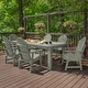 preview thumbnail 11 of 31, HIGHWOOD Hamilton Adirondack 7-Piece Outdoor Dining Height Set