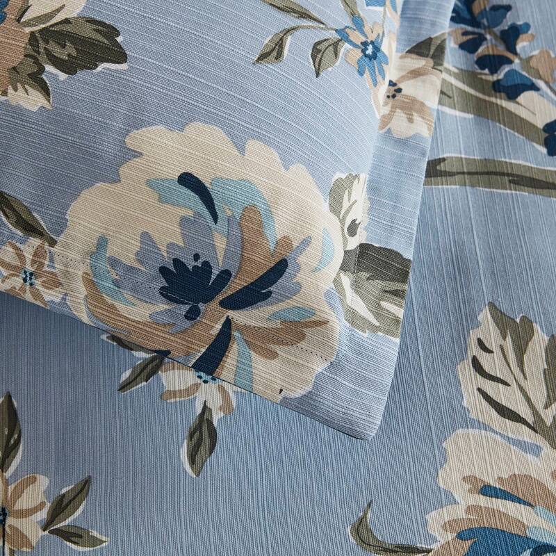 GDF Studio - Rosehaven 7-Piece Queen Vintage Floral Comforter Set