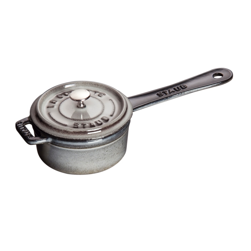 STAUB Cast Iron 0.25-qt Mini Saucepan