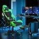 preview thumbnail 50 of 56, Costway Massage Gaming Chair Reclining Racing Office Computer Chair