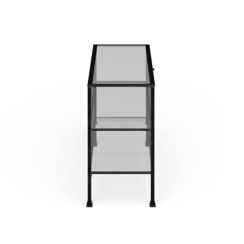 SEI Furniture Glenn Terrarium Display Curio/Sofa/ Console Table