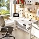 preview thumbnail 18 of 51, Futzca Height Adjustable Electric Standing Desk Sit Stand Computer Stand up Desk with Splice Board
