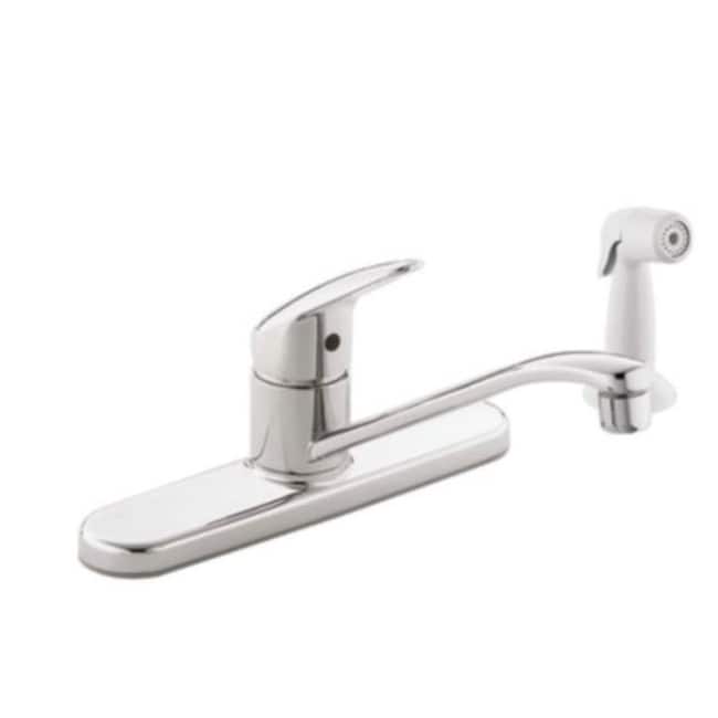 Moen CA40513 Cornerstone 1.5 GPM 6-3/8" Single Handle Deck Mounted - Chrome - Chrome