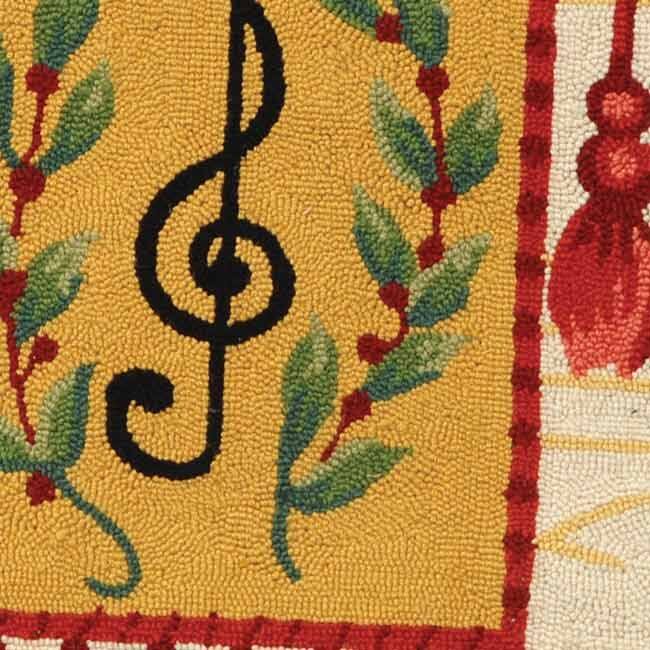 SAFAVIEH Handmade Chelsea Audriana French Country Wool Rug