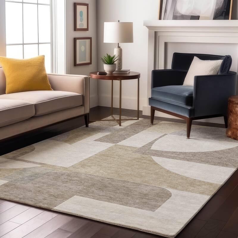 Premium Washable Super Soft Geo Modern Mayfield Rug
