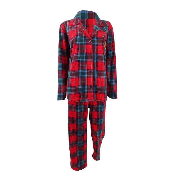 ralph lauren fleece pajamas