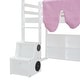 preview thumbnail 35 of 38, Twin Loft Bed with Play Tent, House Design, Slide & Ladder
