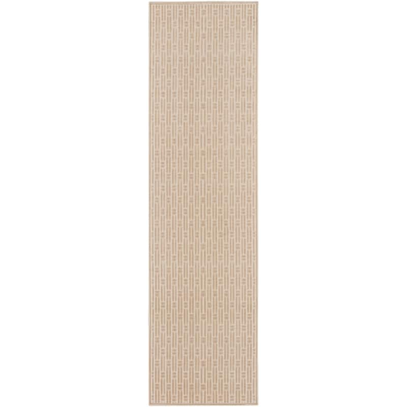 Nourison Washable Charm Indoor only Modern Geometric Area Rug