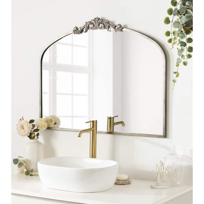 Kate and Laurel Arendahl Traditional Baroque Arch Wall Mirror